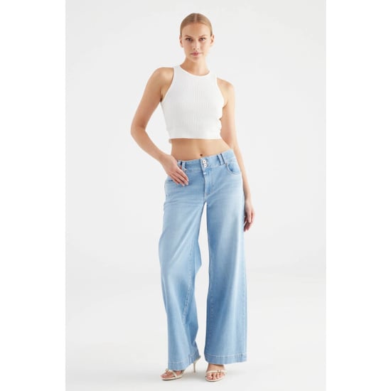 Cup of Joe Carlotta wide leg jeans light blue - Image 2