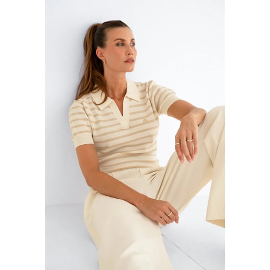 MAICAZZ Super polo sp26.70.413 off white/ sand - Image 4