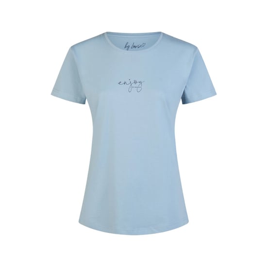 By Louise Dames capri pyjama set driekwart broek blauw/soft orange gebloemd - Image 2