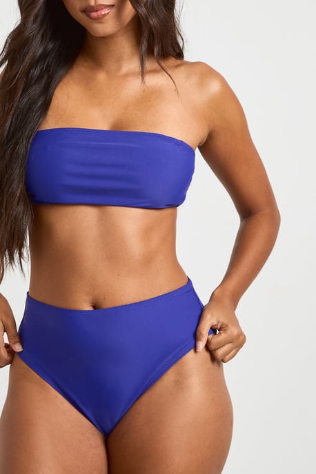 Essentials Detachable Strap Bandeau Bikini Top - Image 4