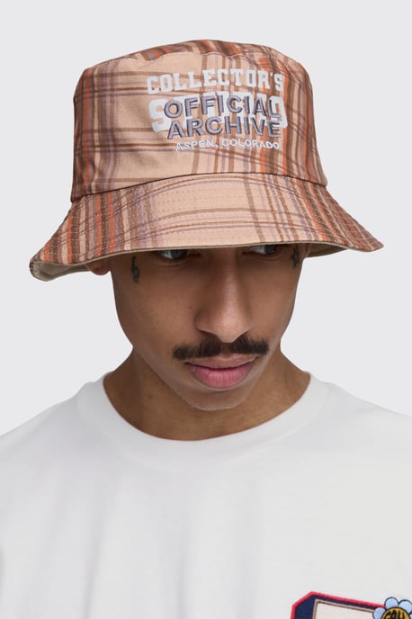 Official Archive Check Bucket Hat - Image 2