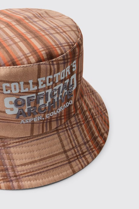 Official Archive Check Bucket Hat - Image 4