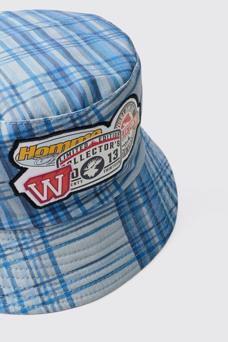 Applique Patch Bucket Hat - Image 4