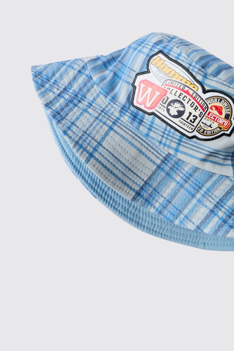 Applique Patch Bucket Hat - Image 5