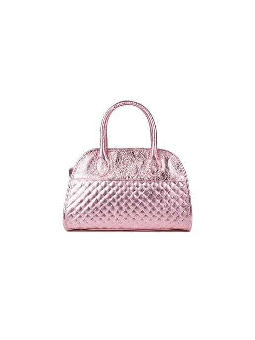 Giulia Monti Handväska Rosé Metall - Image 1
