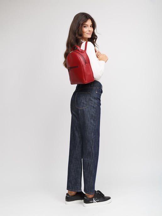 Giulia Monti Ryggsäck Burgundy - Image 5