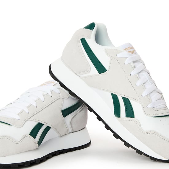 Men's Reebok Glide Sn99 in White/Green - Image 3