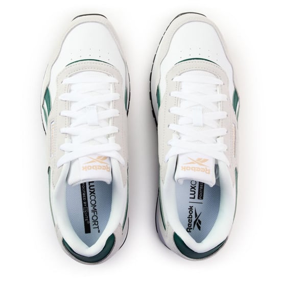 Men's Reebok Glide Sn99 in White/Green - Image 4