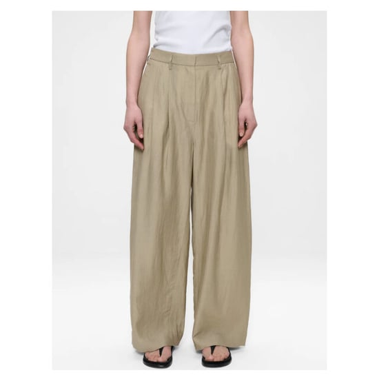 Zenggi Light linen mix jade pants pantalons x05-1006 646 - Image 3