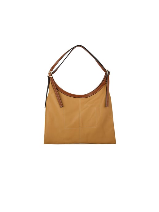 Giulia Monti Tote Bag Mosterd Goudbruin - Image 3