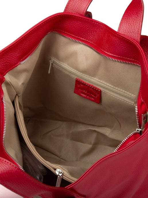 Giulia Monti Tote Bag Klassisk Röd - Image 4