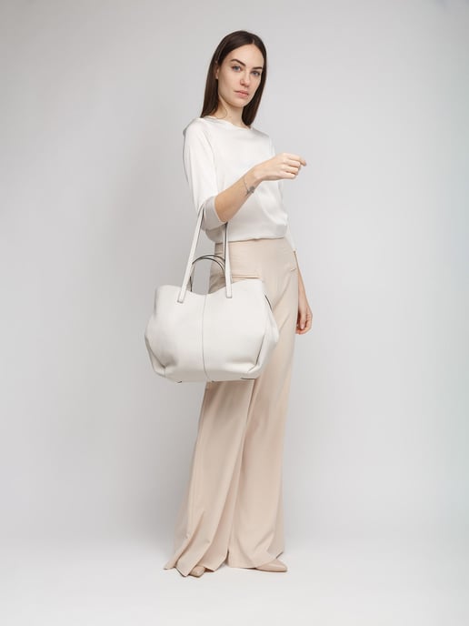 Giulia Monti Handväska Ljusbeige - Image 5