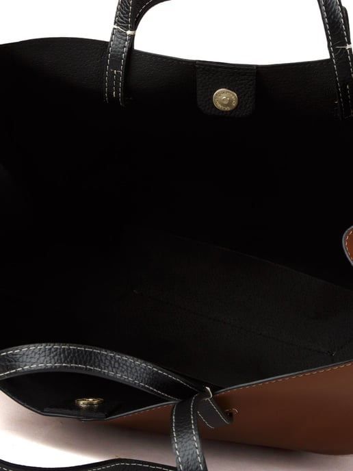 Giulia Monti Tote-väska Guldbrun Svart - Image 4