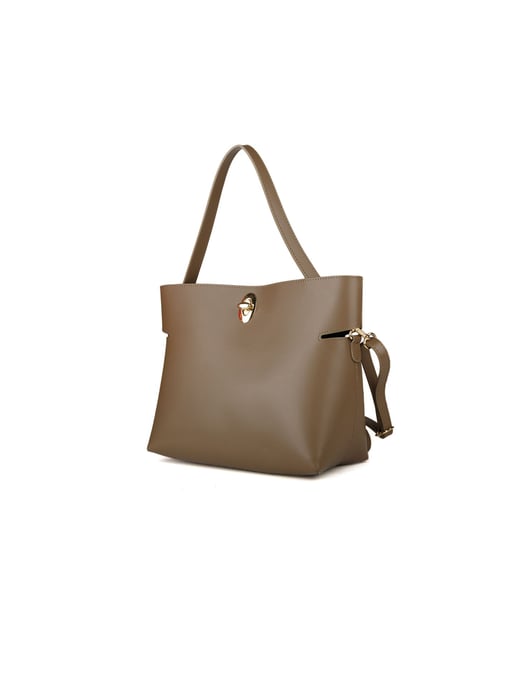 Giulia Monti Tote-väska Taupe - Image 2