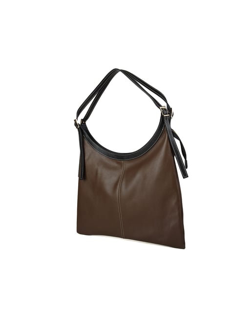 Giulia Monti Tote-väskan Brun Svart - Image 2