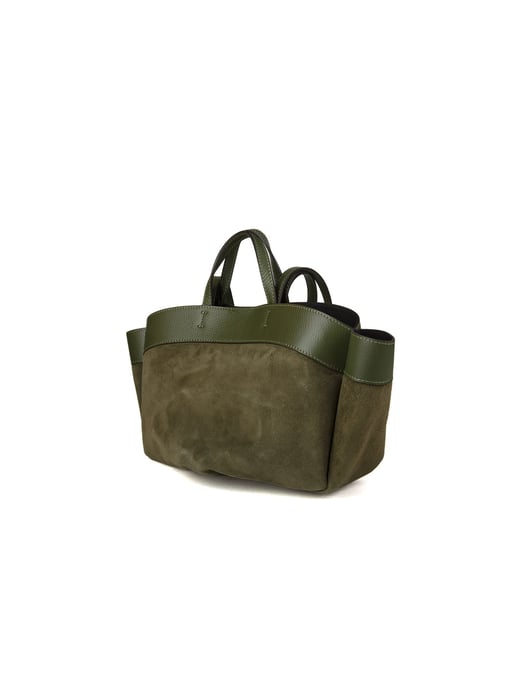 Giulia Monti Tote Bag Dark Green - Image 2