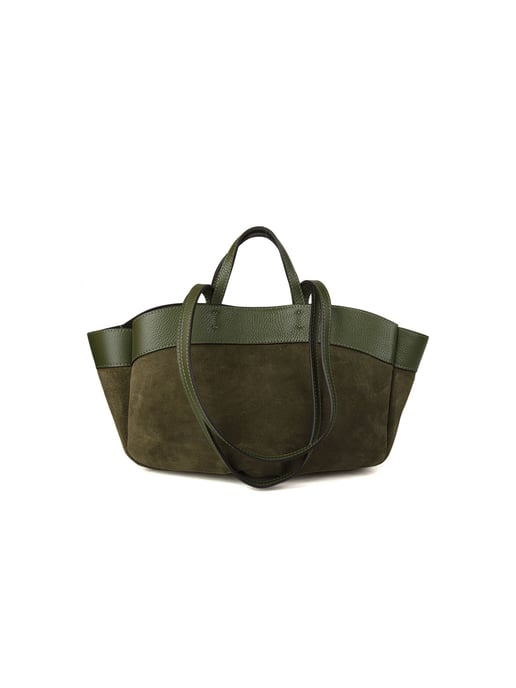 Giulia Monti Tote Bag Dark Green - Image 3