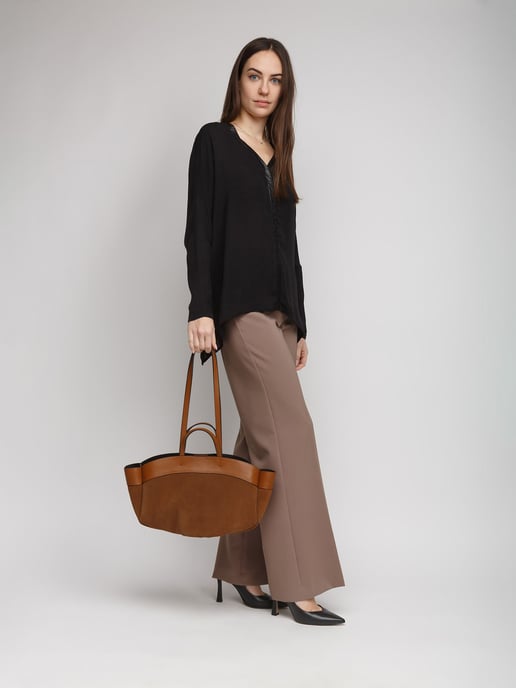 Giulia Monti Tote Bag Gyllene Brun - Image 5