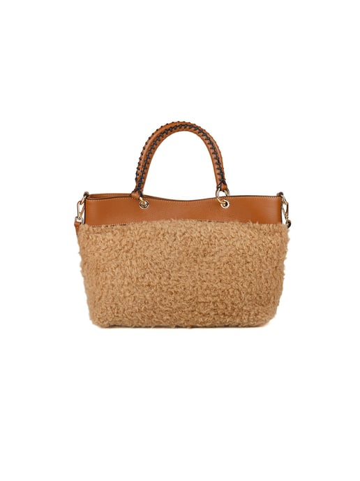 Giulia Monti Tote Bag T.Sabbia+Cuoio - Image 1