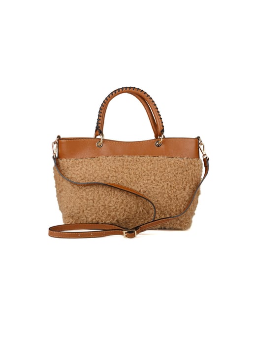 Giulia Monti Tote Bag T.Sabbia+Cuoio - Image 3
