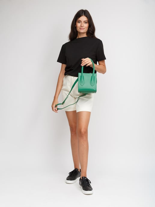 Giulia Monti Tote Bag Klassiek Groen - Image 5