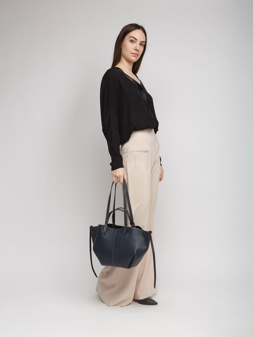 Giulia Monti Tote Bag Marinblå - Image 5