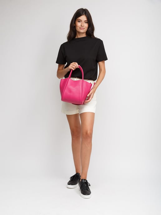 Giulia Monti Tote Tas Fuchsia - Image 5