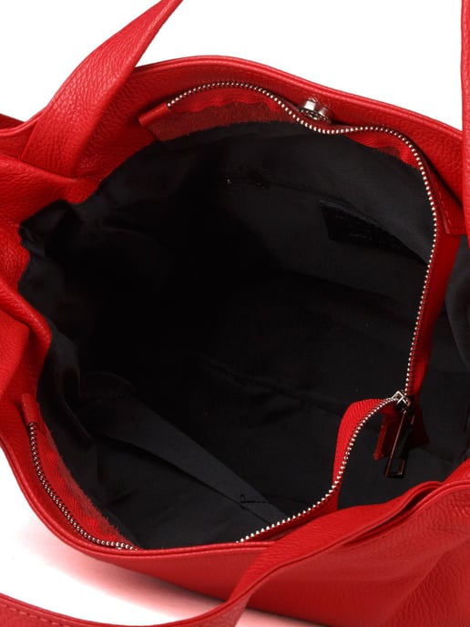 Giulia Monti Tote-väska Klassisk Röd - Image 4