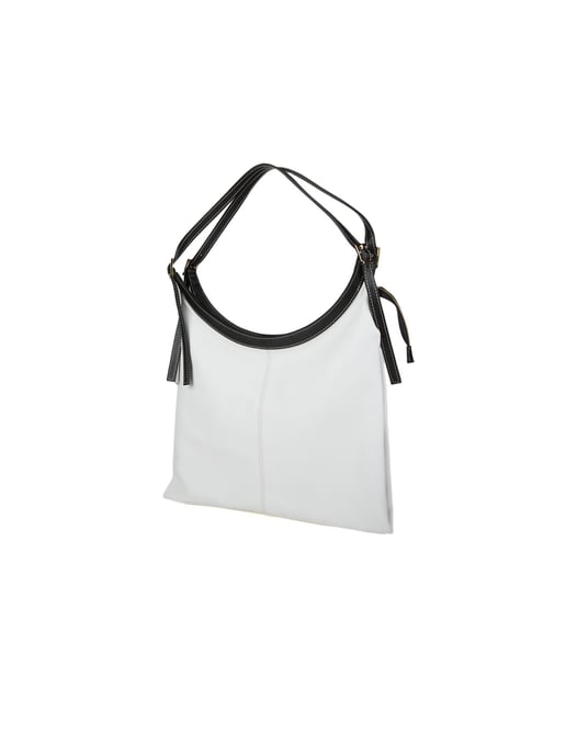 Giulia Monti Tote Bag Vit Svart - Image 2