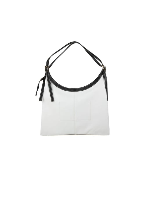 Giulia Monti Tote Bag Vit Svart - Image 3