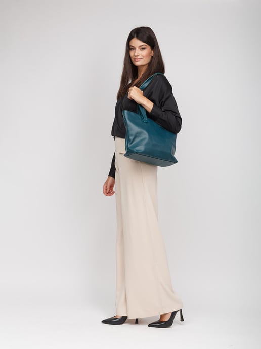 Giulia Monti Axelväska Mörk Teal - Image 5