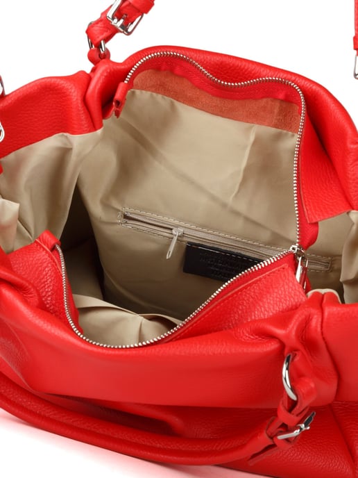 Giulia Monti Tote Bag Klassisk Röd - Image 4