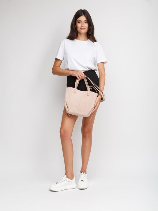 Giulia Monti Tote Bag Nude - Image 5