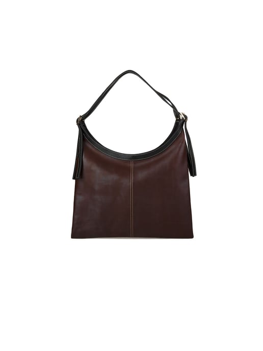 Giulia Monti Tote-väska Valnötsbrun Svart - Image 1