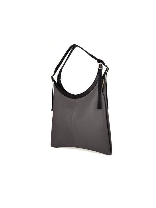 Giulia Monti Tote Bag Grå Svart - Image 2