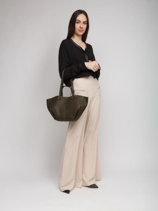 Giulia Monti Tote-väska Brun - Image 5