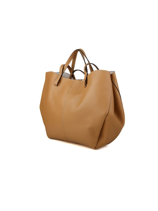 Giulia Monti Schoudertas Grijs Beige - Image 2