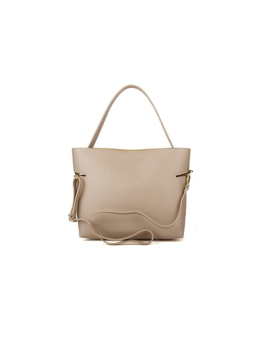 Giulia Monti Tote Bag Grå Beige - Image 3