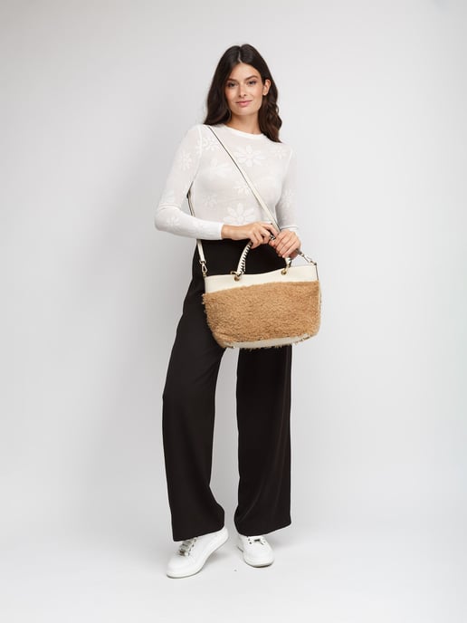 Giulia Monti Schoudertas T.Sabbia+Beige - Image 5