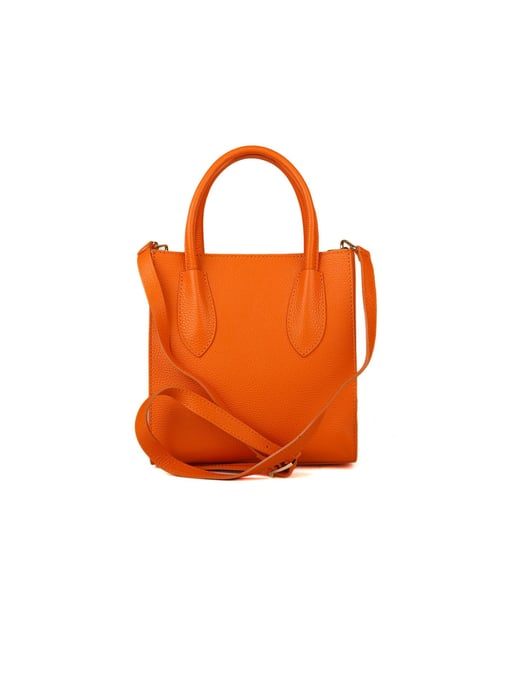 Giulia Monti Tote Bag Orange - Image 3