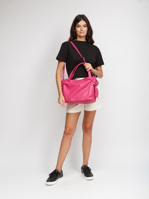Giulia Monti Schoudertas Fuchsia - Image 5
