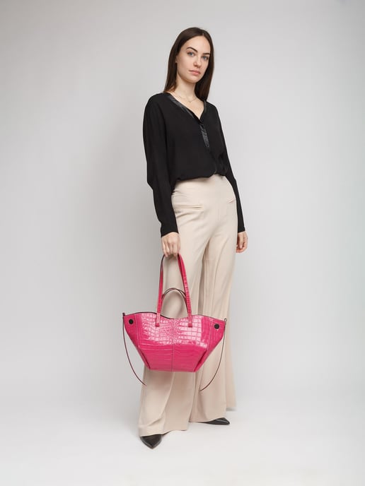 Giulia Monti Tote-väska Fuxia - Image 5