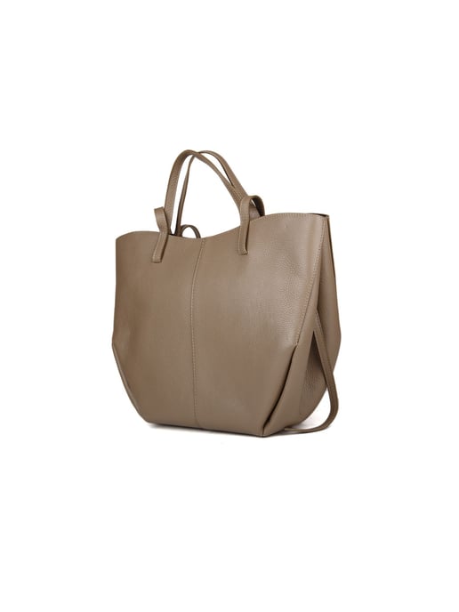 Giulia Monti Tote Bag Taupe - Image 2