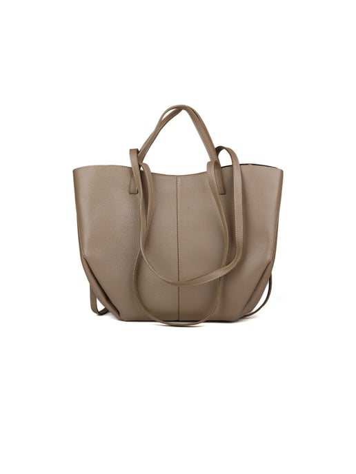 Giulia Monti Tote Bag Taupe - Image 3
