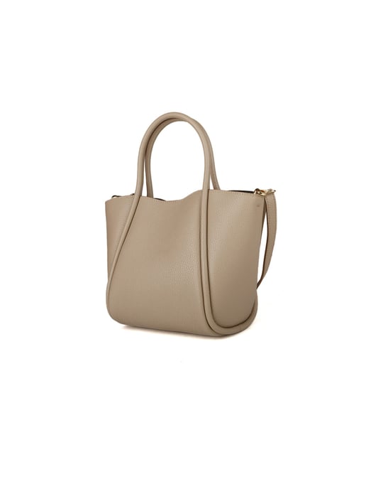 Giulia Monti Tote-väska Grå Beige - Image 2