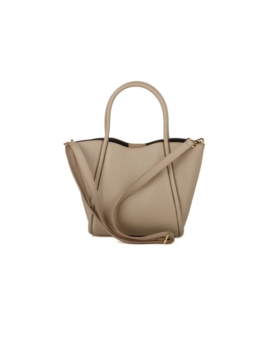 Giulia Monti Tote-väska Grå Beige - Image 3