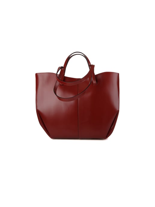 Giulia Monti Tote-väska Bordeaux - Image 3