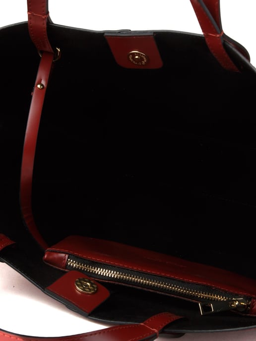 Giulia Monti Tote-väska Bordeaux - Image 4