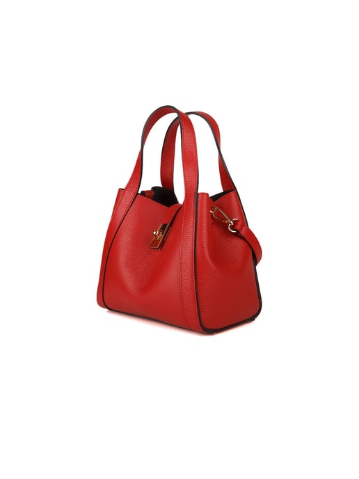 Giulia Monti Tote Bag Klassiek Rood - Image 2