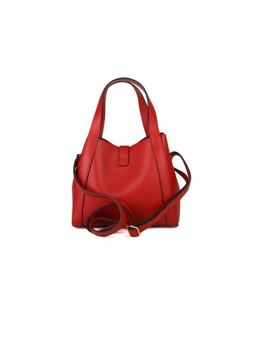 Giulia Monti Tote Bag Klassiek Rood - Image 3